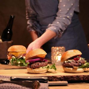Øl og sliders