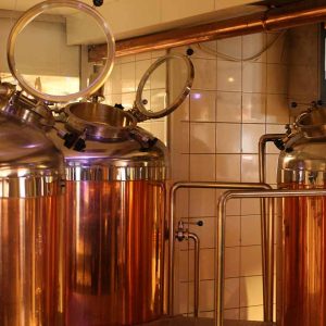 Bryggeutstyr i mikrobryggeri