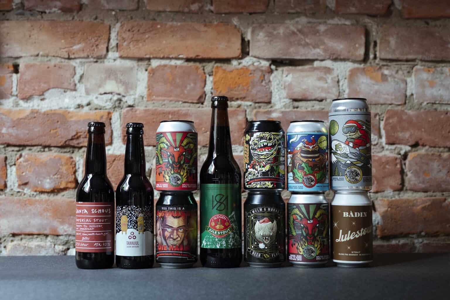 Porter og stout Juleøltest 2022 Ølakademiet AS