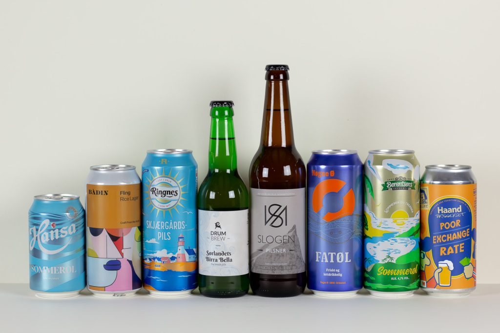 Sommerøltest 2025 - Pils og lager