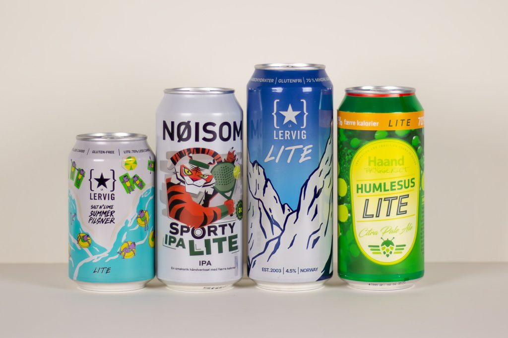 Lite-øl 2026 - Test av norske lavkaloriøl